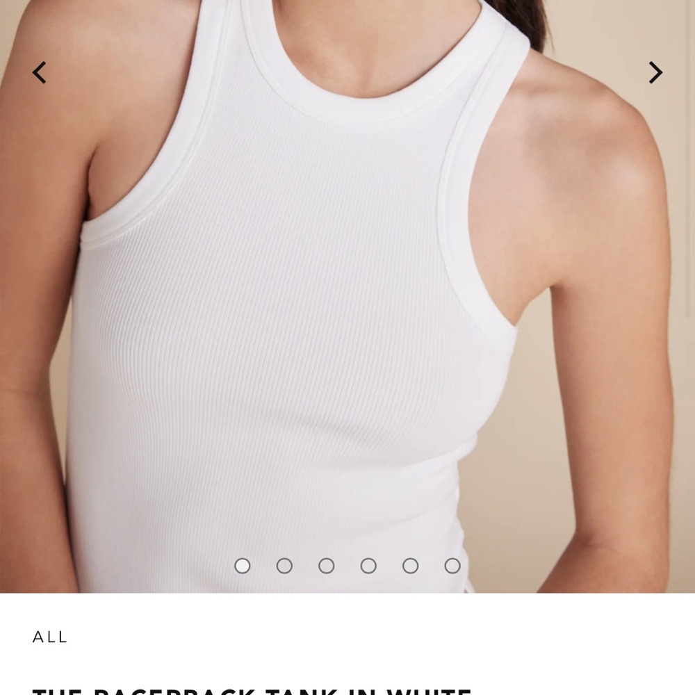 Sold Out NYC White Fitted Sleeveless Tank Top